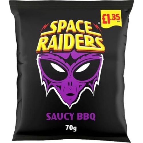 Space Raiders Saucy Bbq £1.35 P/M (827526)