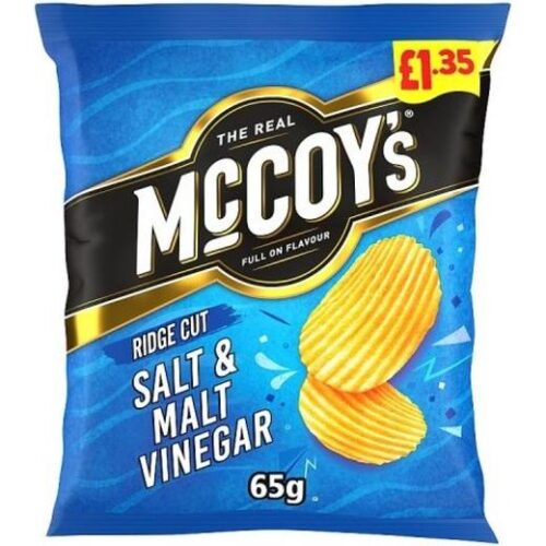 The Real Mccoys Salt & Malt Vinegar £1.35 Rrp (827504) (703051)