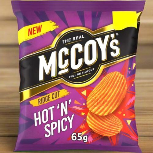 The Real Mccoys Hot N Spicy Crisps £1.35 Rrp (827503) (703064)