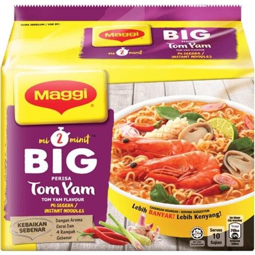 Maggi Noodle 2 Minute Big Tom Yum Multi Pack (438324)