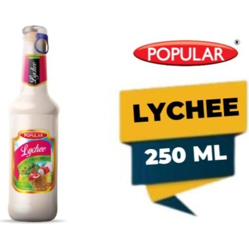 Popular Ka Maza Lychee Fruit Drink Glass Bottle