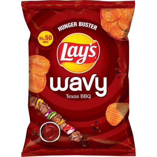 Lays Wavy Bbq Medium Bags (Pakistan Origin)