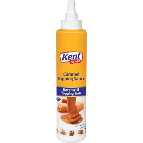 (Kn6) Kent Boringer Caramel Topping Sauce Bottles