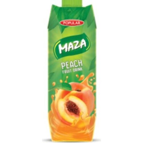 Popular Maza Peach Fruit Drink Cartons 1Ltr