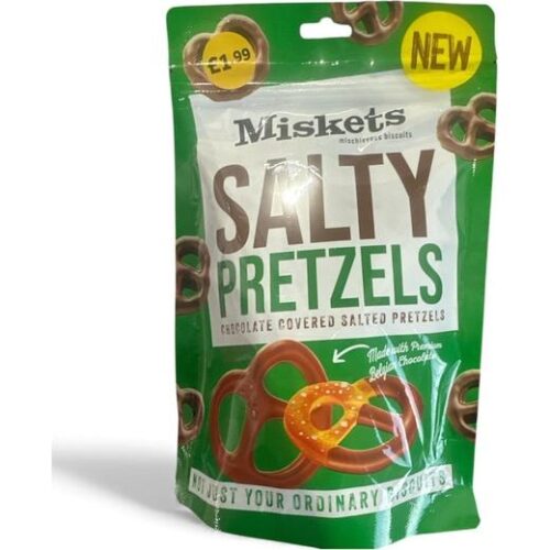 Miskets Salty Pretzels £1.99 P/M
