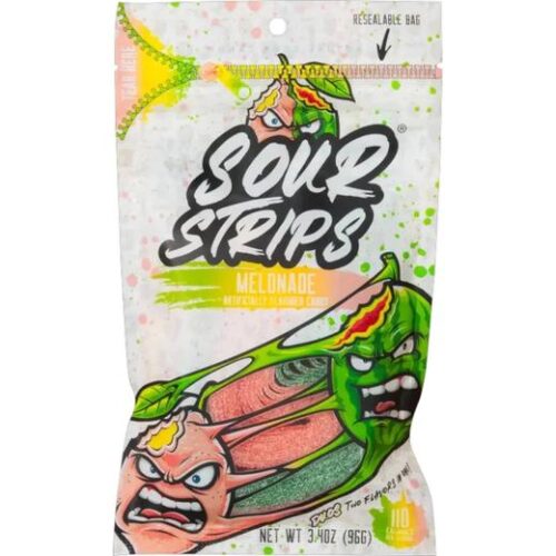 American Sour Strips Melonade Flavoured Candy