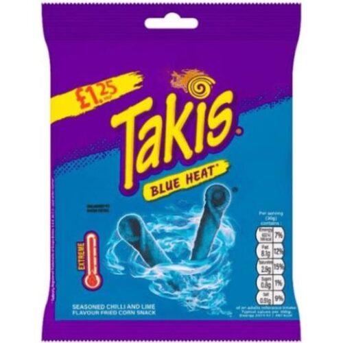 Takis Blue Heat (Uk)(828921)(832996) £1.25 Rrp