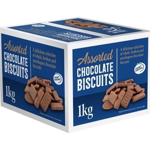 Assorted Chocolate Biscuits (Blue Box) (565426)