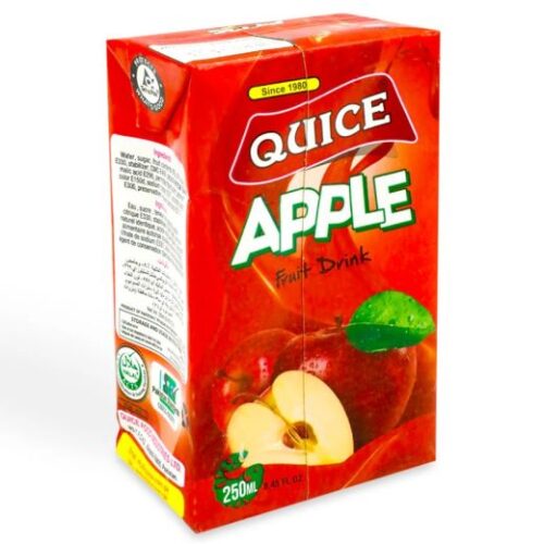 Quice Apple Fruit Drink Small Cartons(Pakistan) (Un-Qui-013)