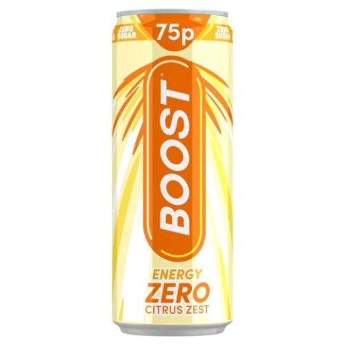Boost Enerygy Zero rate Citrus Zest Cans (2332301) 0.75P