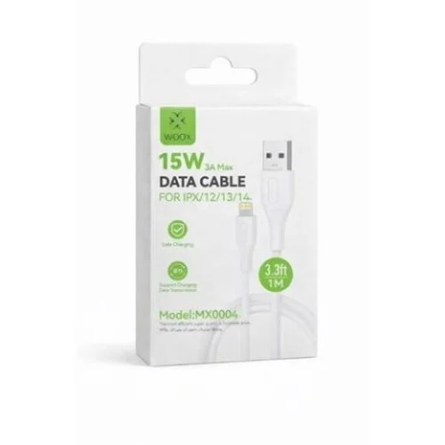 Woox Pd Data Cable Type-C To Ipx/12/13/14 1M 15W White (Mx0028)(0880281)