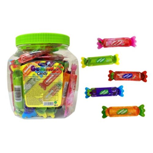 Profisa Gummy Candy Assroted Fruits Jar