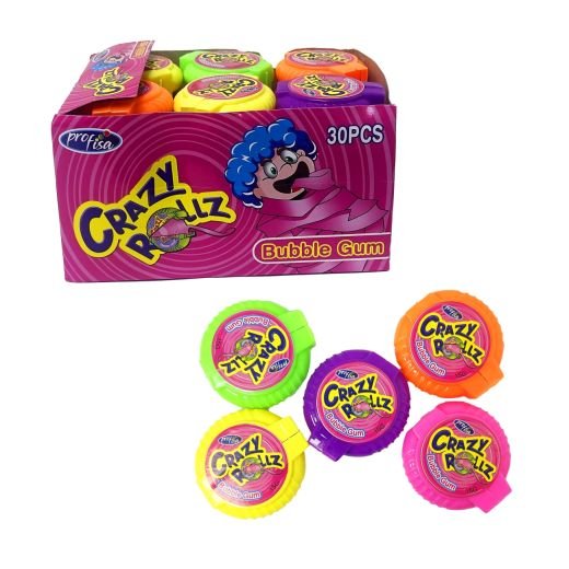 Profisa Crazy Rollz Bubble Gum