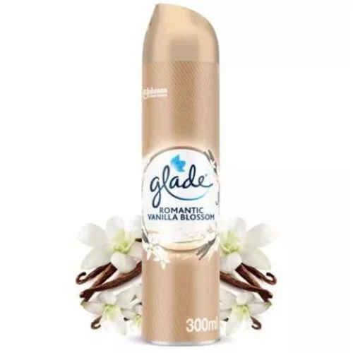 Glade Aerosol Romantic Vanilla Blossom Air Freshner(Gev)(369989)
