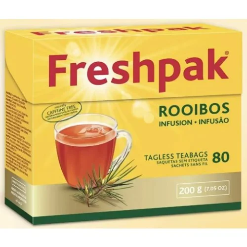 South African Freshpak Rooibos Tea Bags 80S