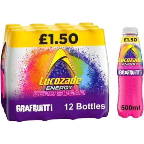 Lucozade Energy Grafruitti Bottle £1.50 P/M (832723)