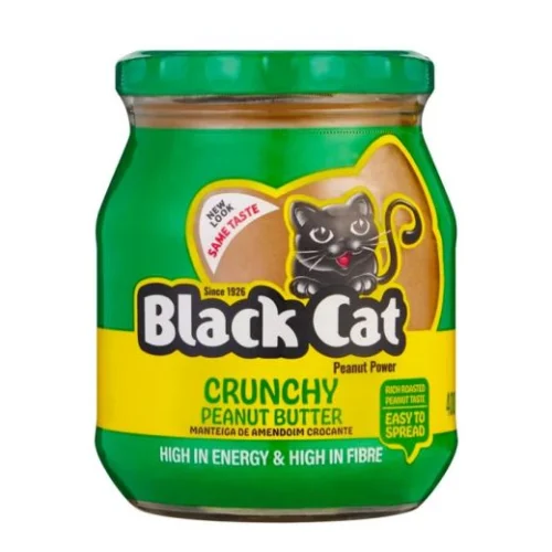 South African Black Cat Crunchy Peanut Butter(012920)(Bcd092)