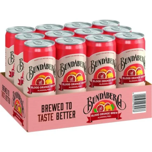 Bundaberg Blood Orange Sparkling Drink Cans (6079)