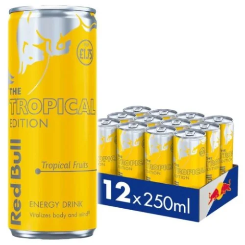 Red Bull Tropical(Yellow) £1.75 P/M