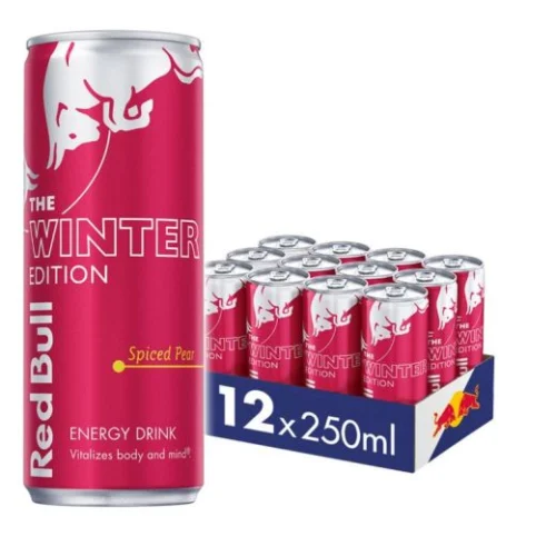 Red Bull Ruby Winter Edition Spiced Pear £1.75 P/M