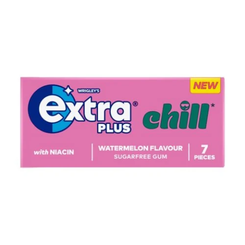 Wrigleys Extra Plus Hydro Chill Watermelon Flavour Chewing Gum(834427)