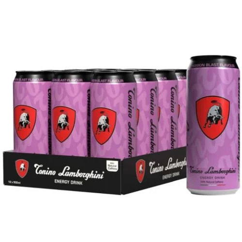 Tonino Lamborghini Passion Blast  Energy Drink Cans(S33507)(Tlpass)