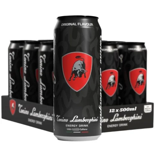 Tonino Lamborghini Original Energy Drink Cans (S33503)(Tlorg)