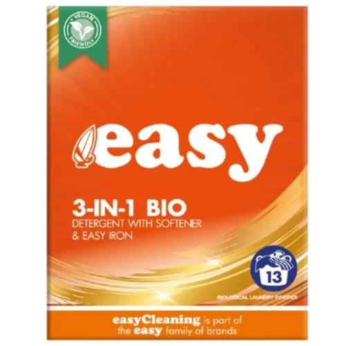 Easy 3 In 1 Bio Detergent With Softener & Easy Iron 13 Wash Orange (563694)