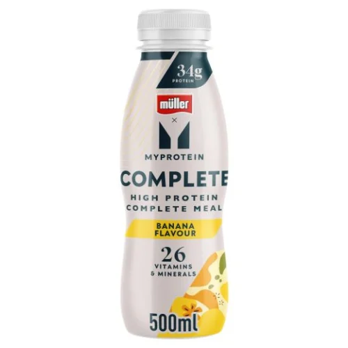 Muller My Protein Complete Banana Flavour Drink 34G Protien (602701)