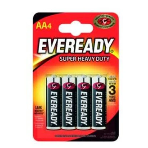 Eveready Super Heavy Duty Aa Batteries (574633)