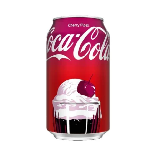 American Coca Cola Chery Float Cans