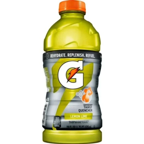 American Gatorade Lemon Lime Drink Bottles