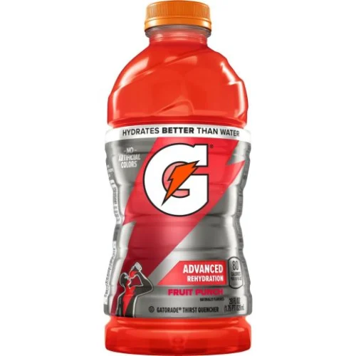 American Gatorade Fruit Punch Bottles
