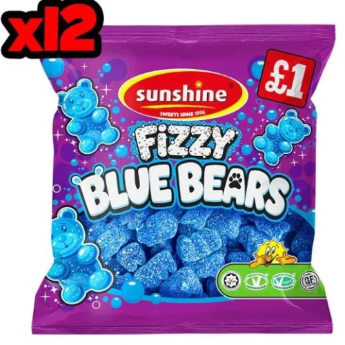 Sunshine Fizzy Blue Bears £1 Bags