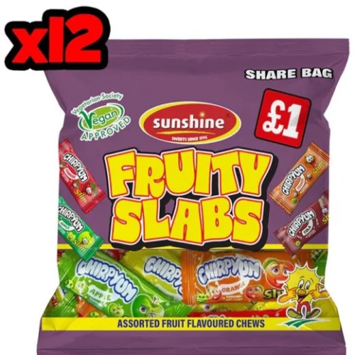Sunshine Fruity Slabs £1 Bags