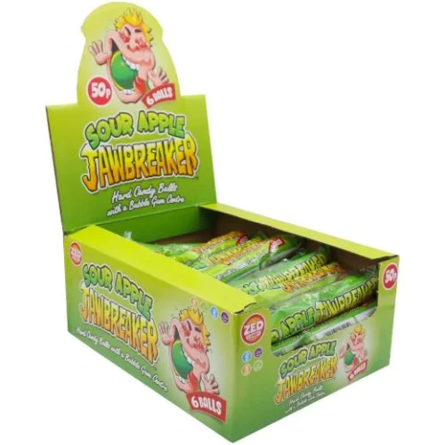 Zed Candy Sour Apple  Jawbreaker (956225) .50P