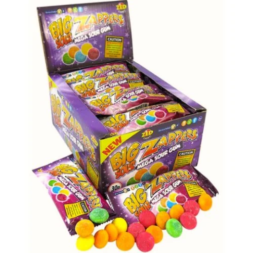 Zed Candy Jawbreaker Big Mega Sour Zappers(965639) .50P